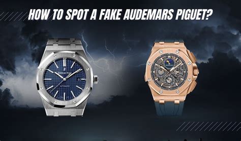 How to Spot a Fake: Audemars Piguet Watch 